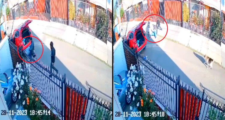 violento asalto de auto afecto a vecino de reñaca
