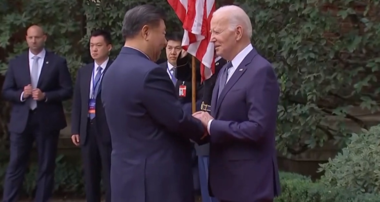 Xi Jinping y Joe Biden