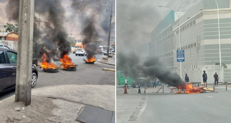 Barricas impiden acceso a la Zofri: Cargadores que prestan servicio piden cumplir acuerdos