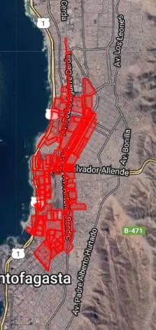 Revisa los 47 puntos de abastecimiento de agua potable en los diferentes sectores afectados por el masivo corte de Aguas Antofagasta.