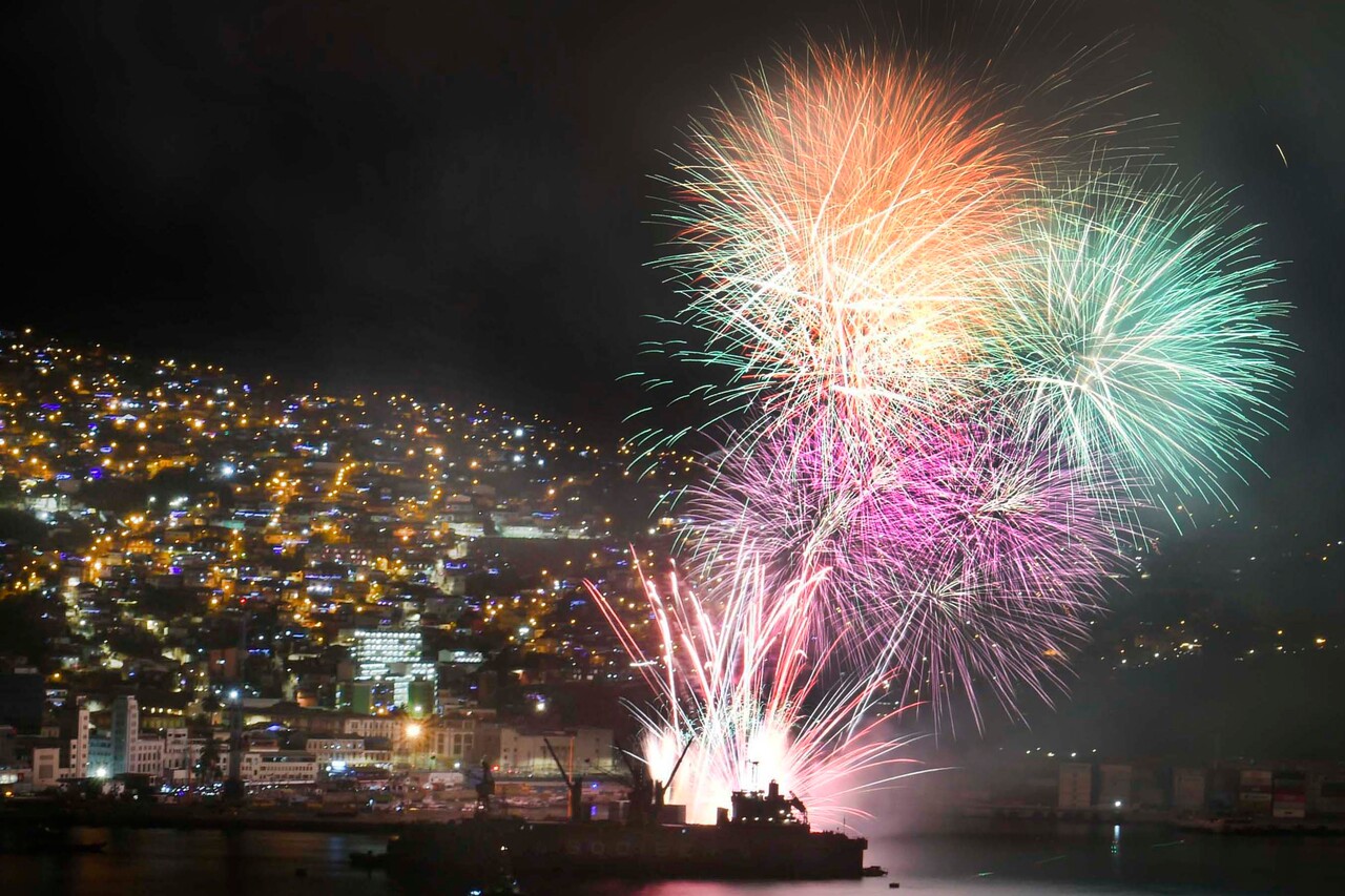 Fuegos Artificiales Año Nuevo