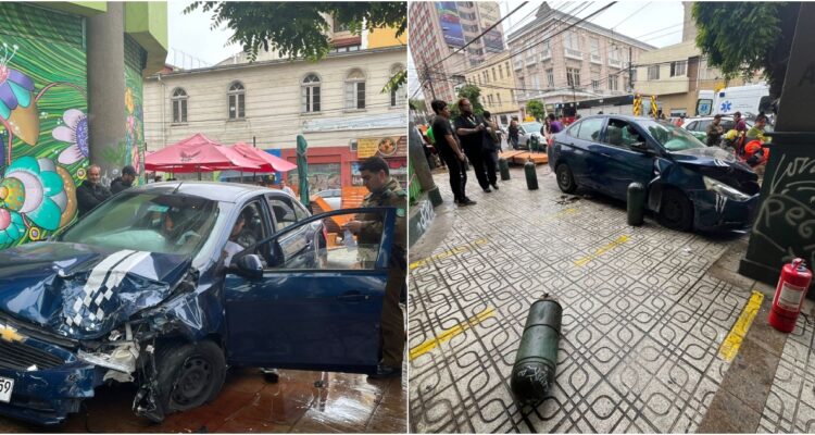 Accidente en Valparaíso