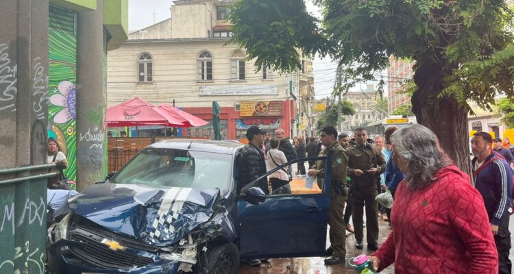 Accidente en Valparaíso