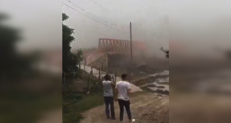 alud en puente argentino