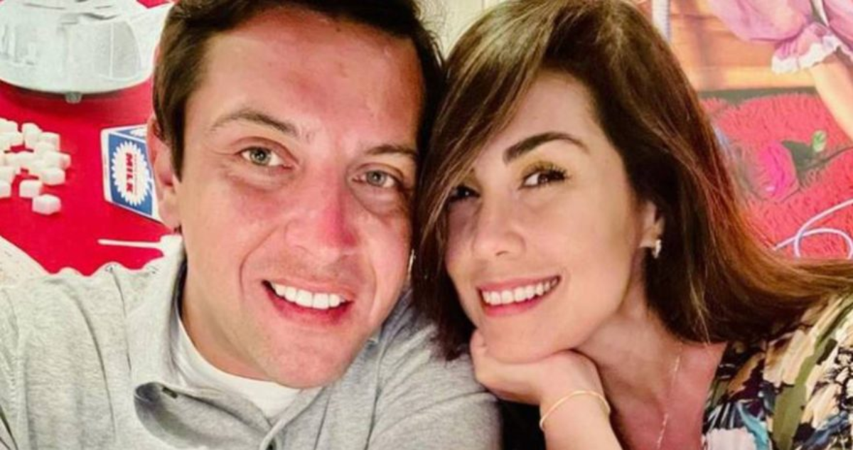 Marcelo Becker (izquierda) y Ana María Silva (derecha) en fotografía compartida en su instagram