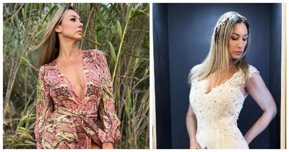 Andrea Dellacasa se casó con novio español tras 8 años de relación