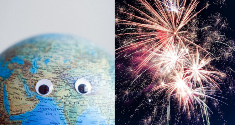 Dónde ya es Año Nuevo