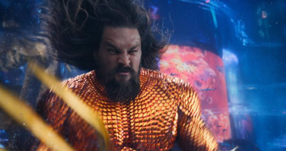 La escena post créditos de Aquaman 2 no gustó al público.