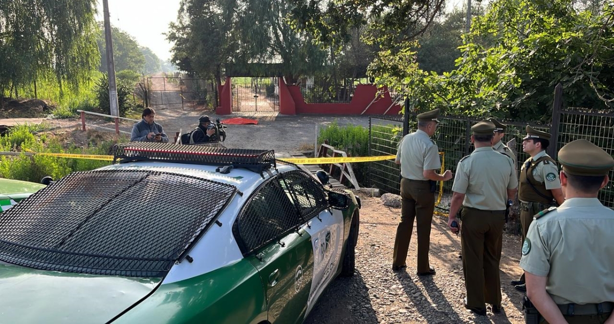 Asesinato queda al descubierto en Maipú: encuentran a hombre baleado y con manos atadas