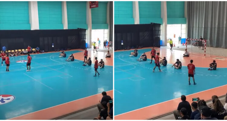 balonmano chileno protesta