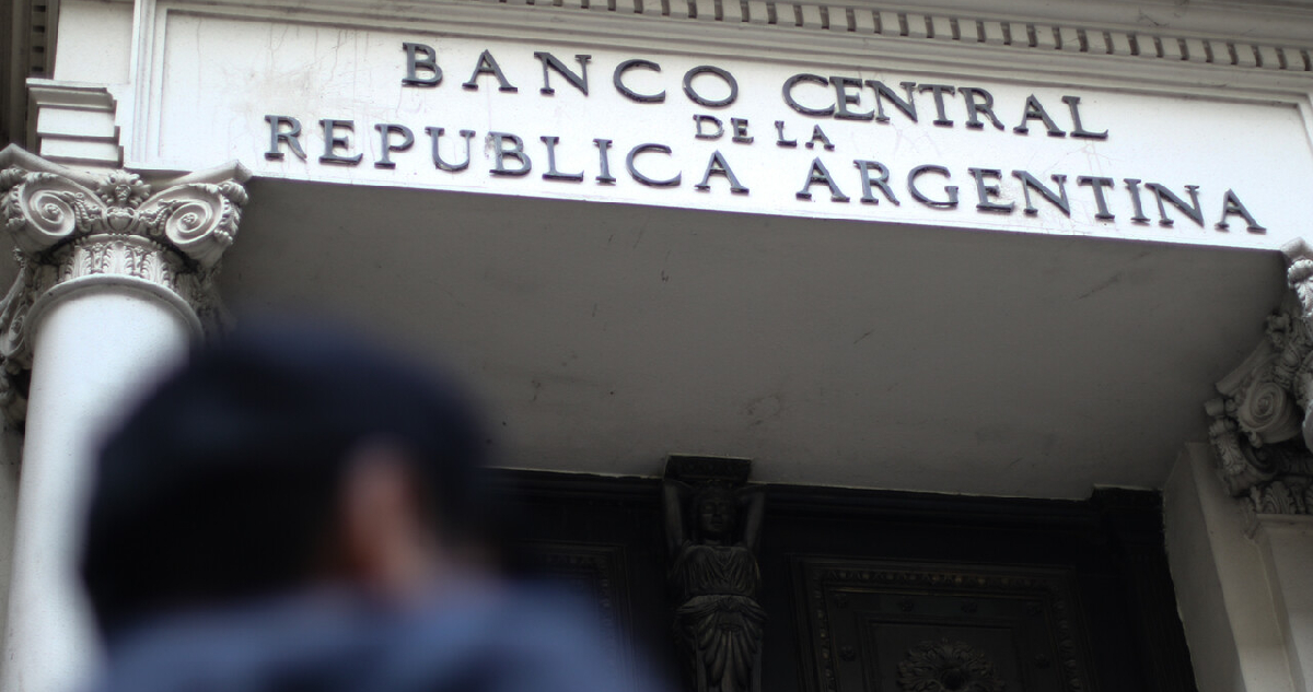 Frontis del Banco Central de Argentina