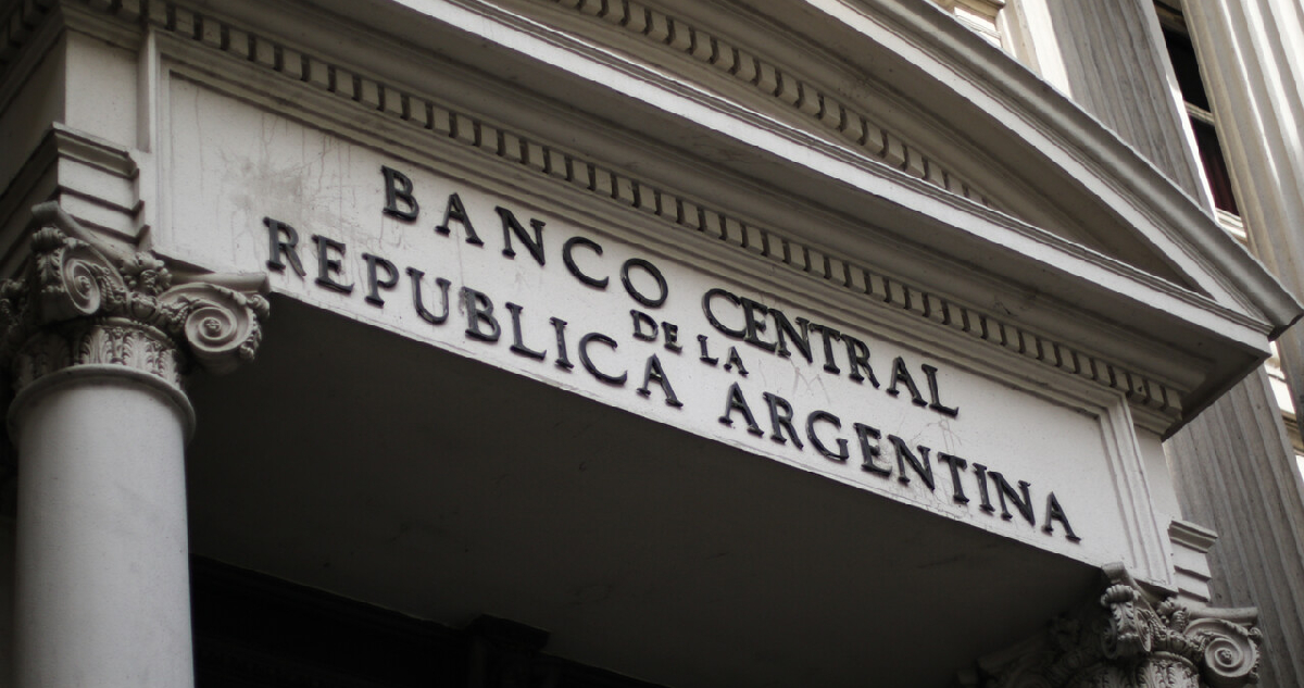Frontis del Banco Central de Argentina