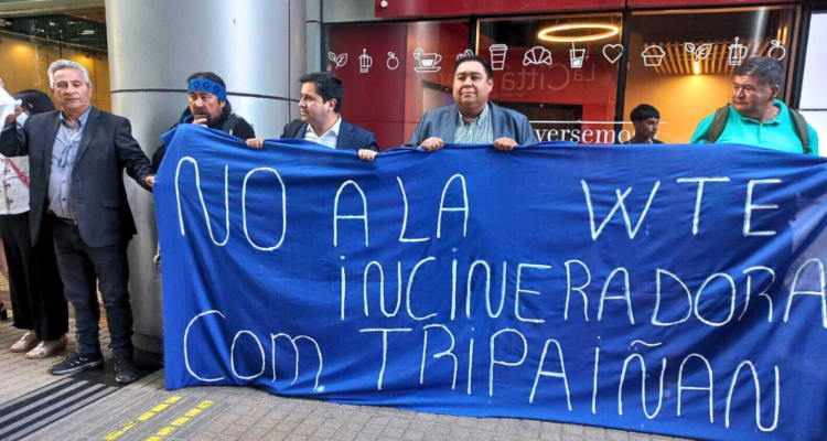 Comunidades mapuche exigen a Gobierno rechazar proyecto para crear una planta incineradora en Lautaro