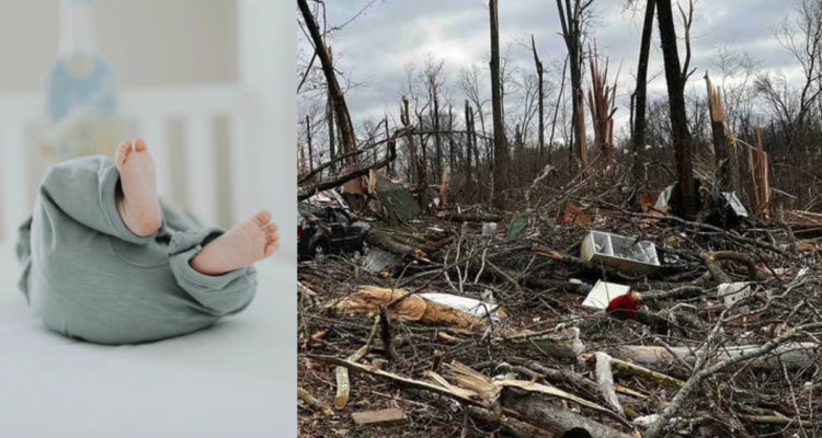 Bebé de cuatro meses fue arrastrado por tornado en Tennessee: lo hallaron con vida en un árbol