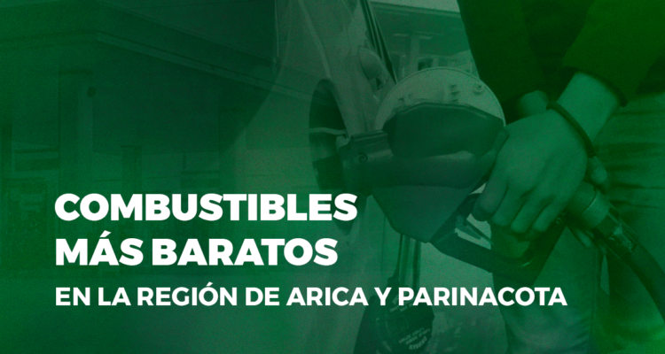 Las bencinas más baratas en la región de Arica y Parinacota.