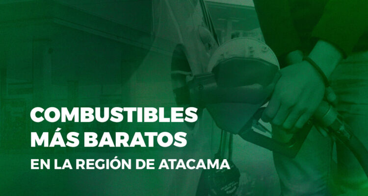 Las bencinas más baratas en la región de Atacama.