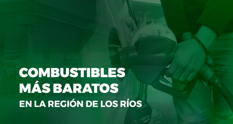 Las bencinas más baratas en la región de Los Ríos.