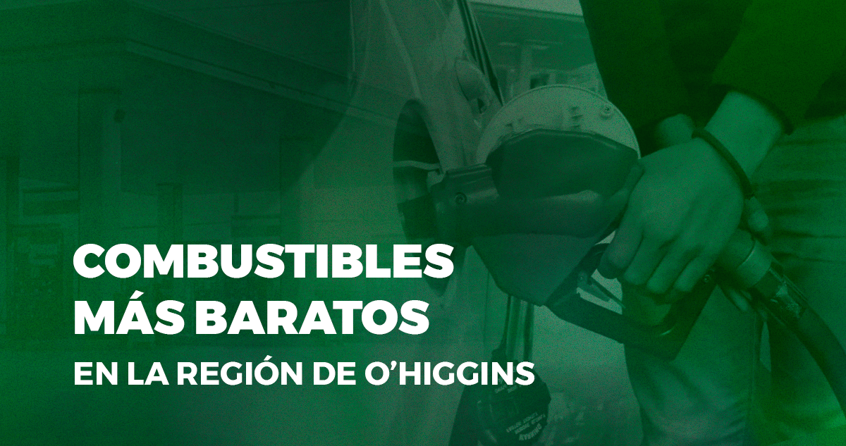 Las bencinas más baratas en la región de O’Higgins.
