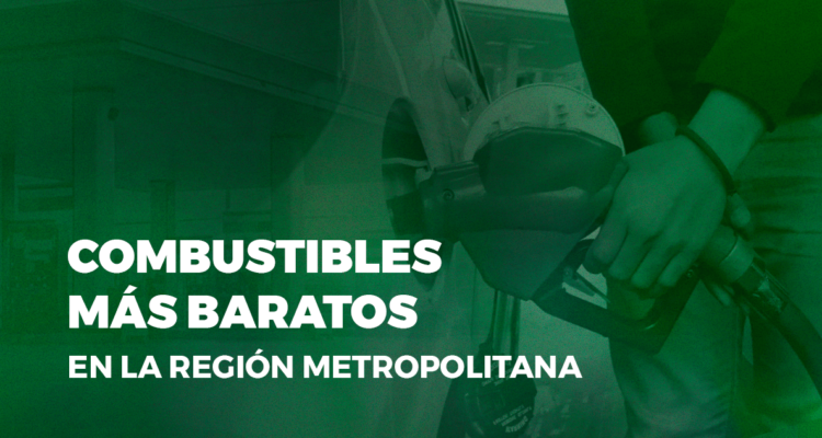 Las bencinas más baratas en la región Metropolitana.