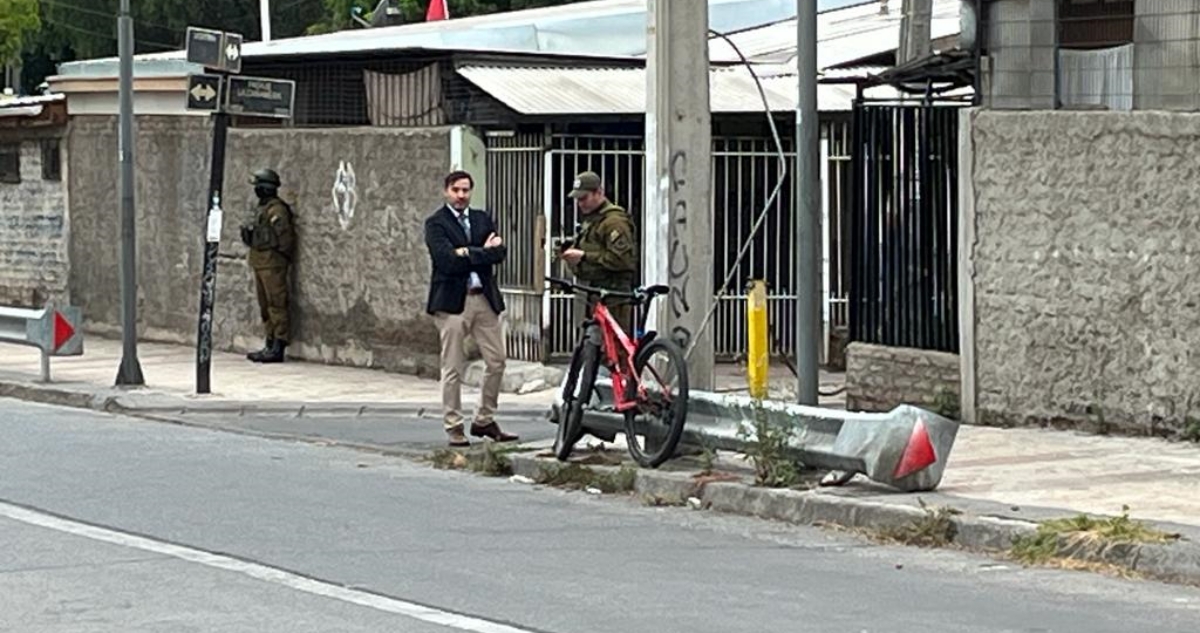 Carabinero balea a asaltantes que intentaron robarle su bicicleta en La Granja
