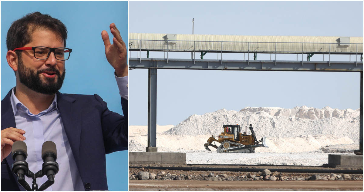 “Hito sin precedentes”: Presidente Boric celebra acuerdo de Codelco y SQM para la extracción de litio
