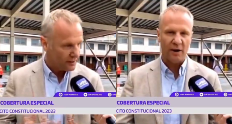 Pese a prohibición de hacer campaña: senador Felipe Kast llama a votar por su opción personal en TV