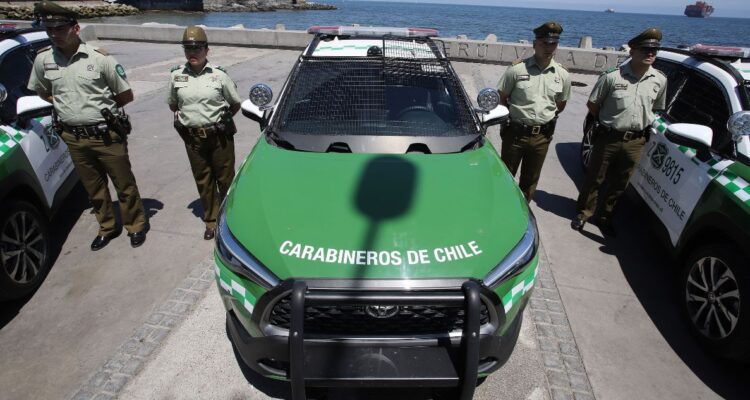 Carabineros de Valparaíso cuenta con nueva flota de vehículos para enfrentar alta tasa de delitos