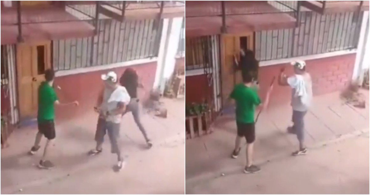 Viralizan video que explica cómo se produjo asesinato tras pelea vecinal en Cerrillos