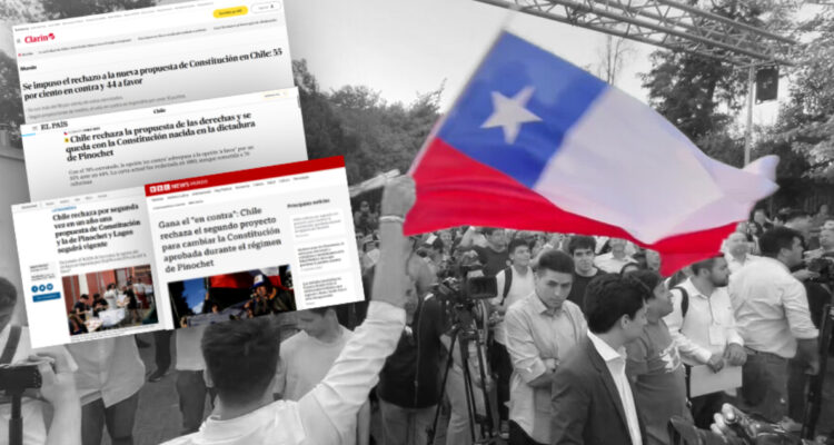 “Acumulación de fracasos”: El mundo mira extrañado a Chile tras rechazar una segunda Constitución