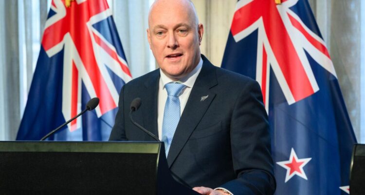 Primer ministro de Nueva Zelanda