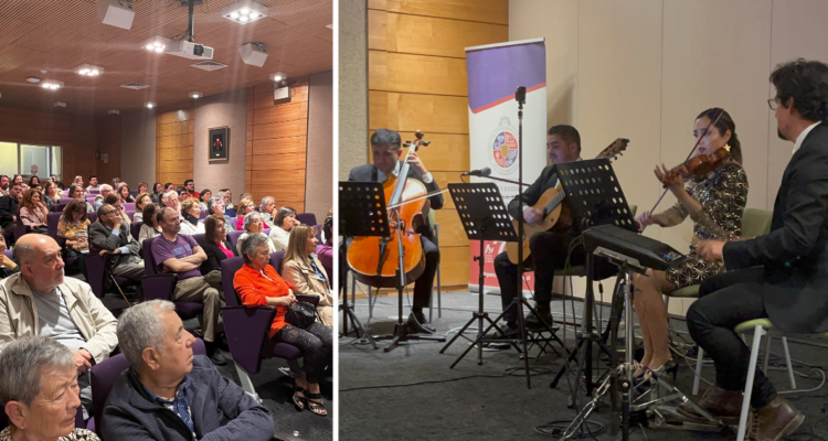 PUCV Santiago presentó Concierto Navideño con auditorio lleno