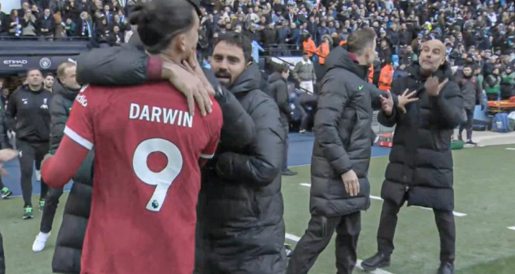 Revelan el motivo que gatilló la discusión entre Darwin y Guardiola.