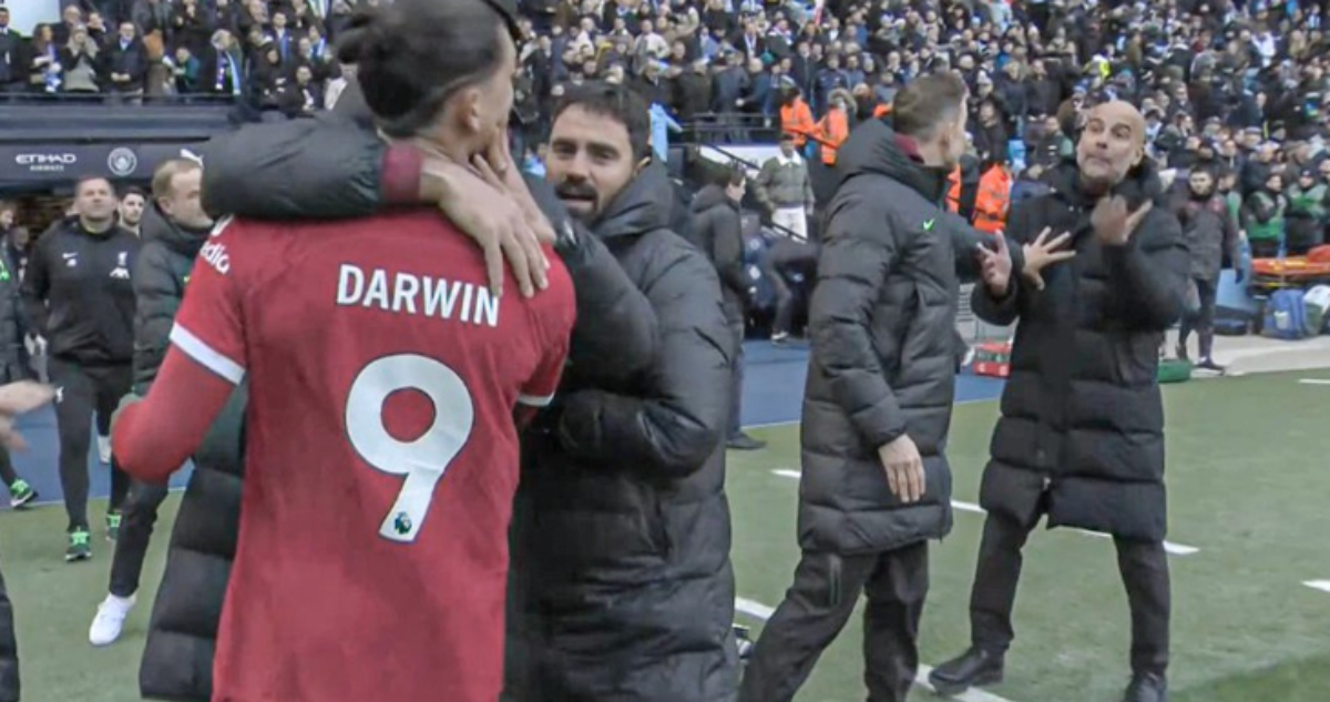 Revelan el motivo que gatilló la discusión entre Darwin y Guardiola.
