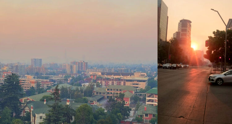 Descartan preemergencia ambiental para la RM por humo de incendio forestal de María Pinto