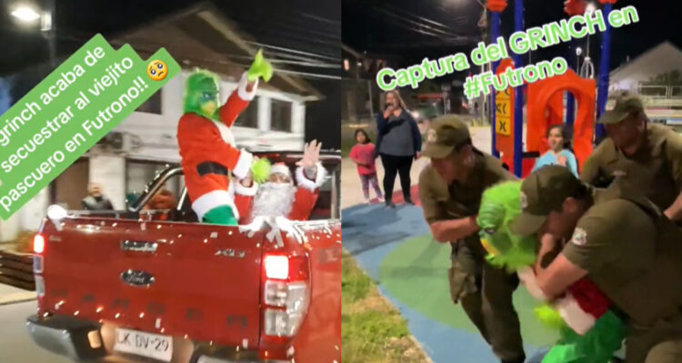 Detienen al Grinch en Futrono