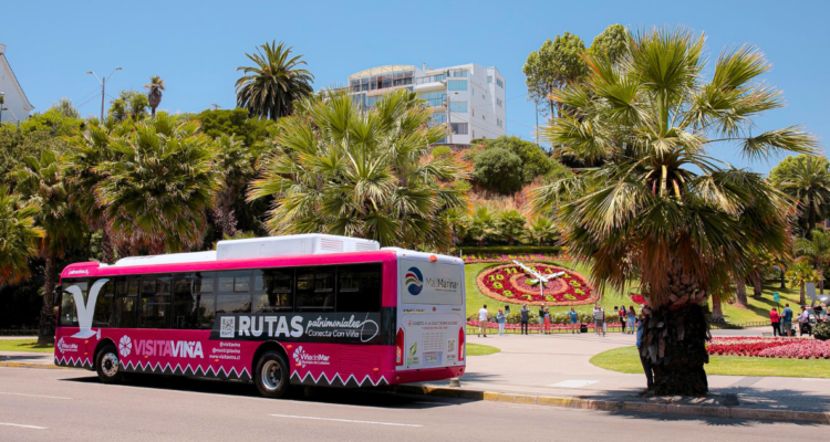 Servicio gratuito: lanzan bus eléctrico para el turismo de la temporada estival en Viña del Mar