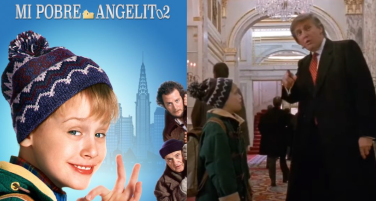 La verdad tras la aparición de Donald Trump en “Mi Pobre Angelito 2”: “Se abrió paso a la fuerza”