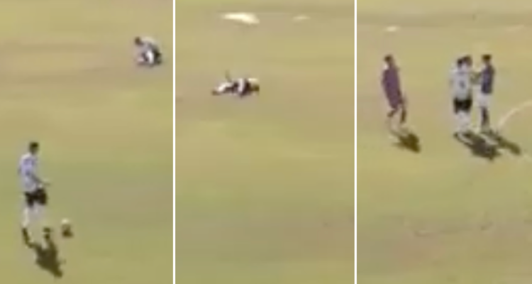 Los momentos de terror tras jugador que se desvaneció en pleno partido.
