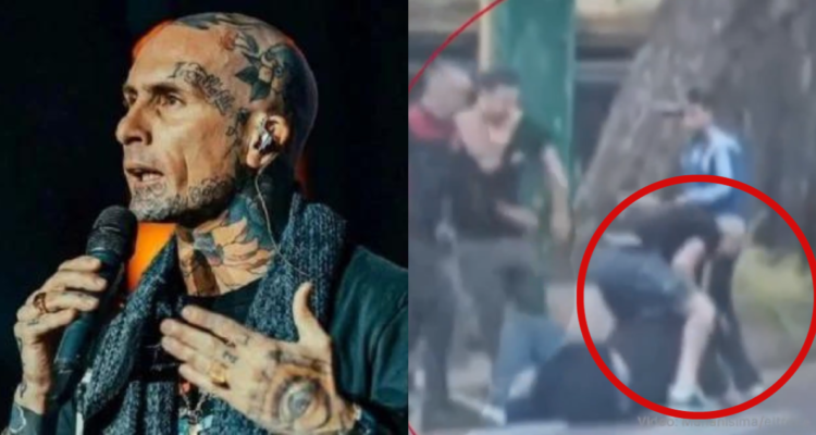 Emanuel Noir pelea callejera