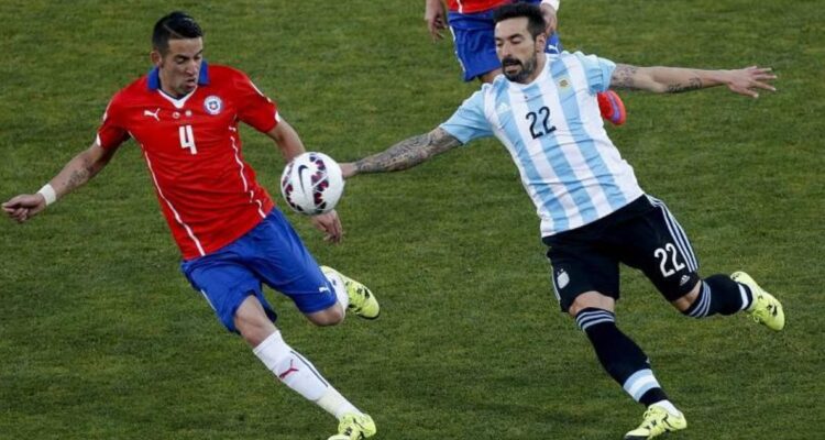 Ezequiel Lavezzi vs. La Roja
