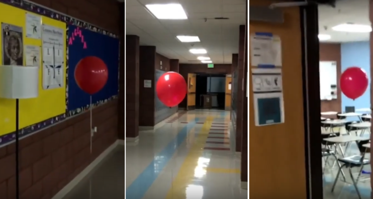 Supuesto fantasma en colegio de EEUU