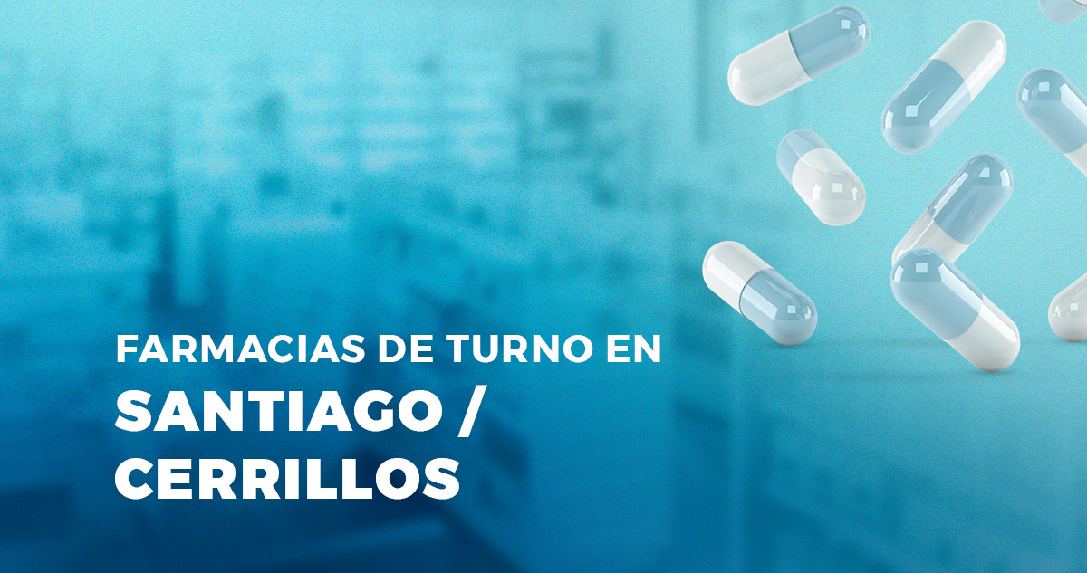 Farmacias de turno en Cerrillos.