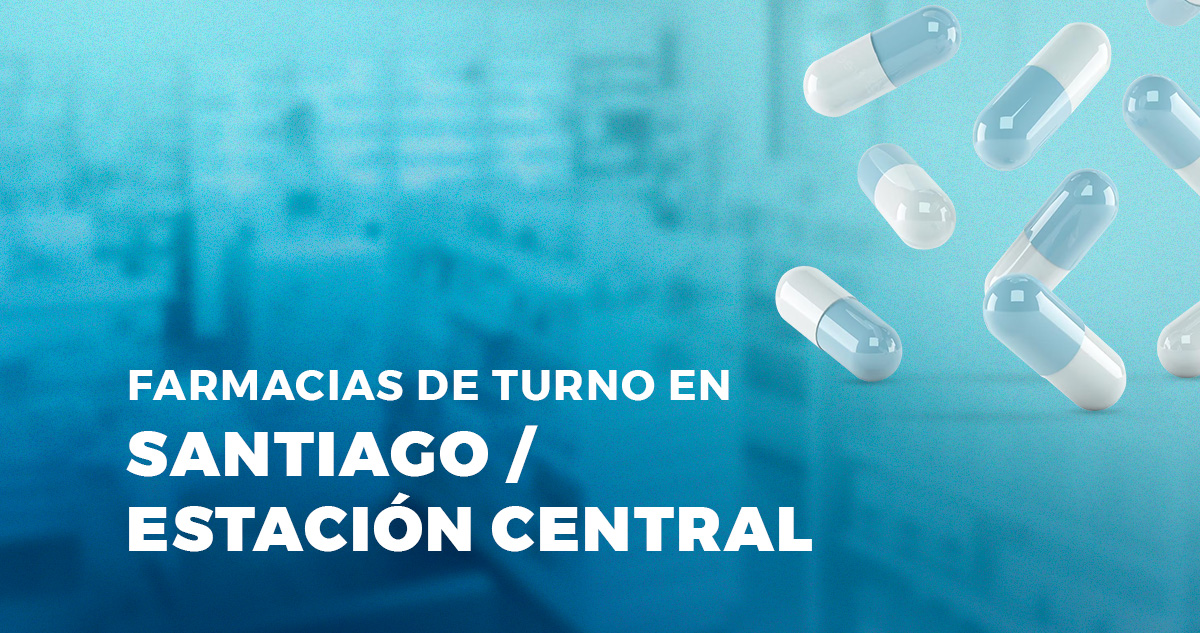 Farmacias de turno en Estación Central.