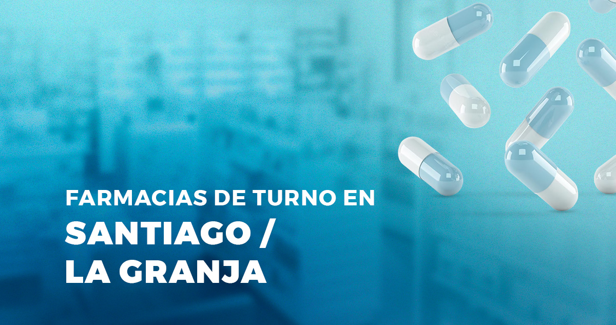 Farmacias de turno en La Granja.