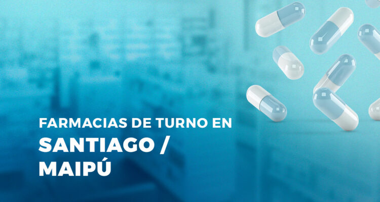 Farmacias de turno en Maipú.