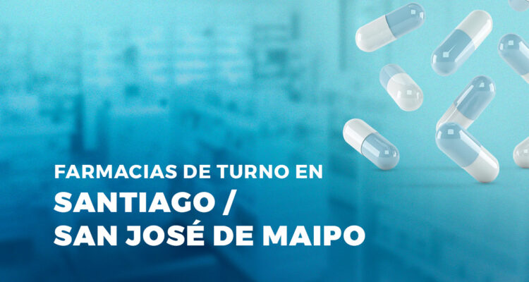 Farmacias de turno en San José de Maipo.