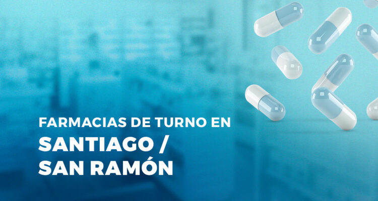 Farmacias de turno en San Ramón.