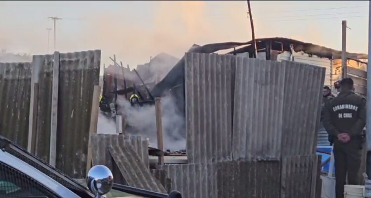 Fatal incendio en Quilpué
