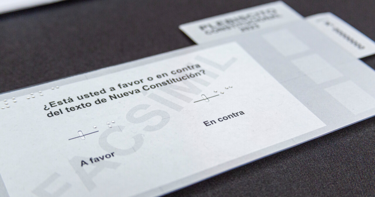 plebiscito qué votamos el domingo