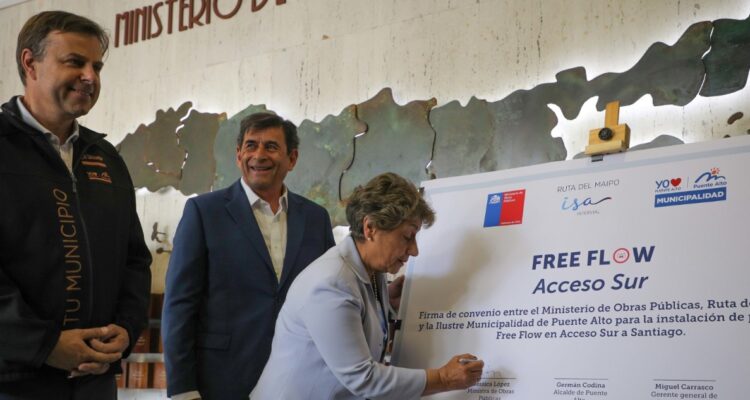 Anuncian instalación del sistema “free flow” en la autopista Acceso Sur para 2024
